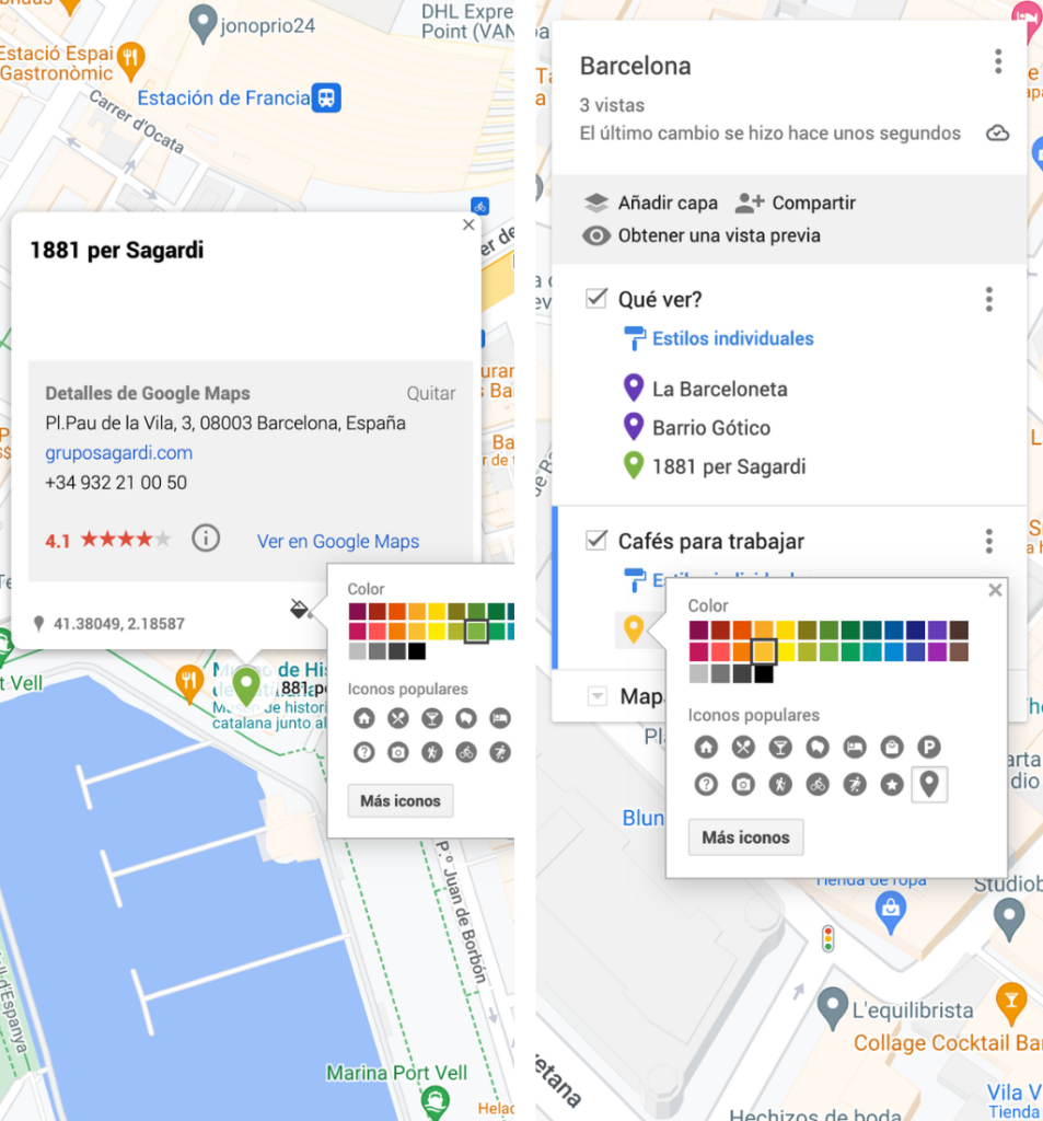 viajar con google maps